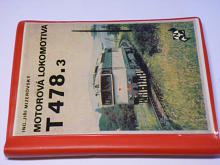 Motorová lokomotiva T 478.3 - Mizerovský - 1975