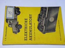 Elektrické akumulátory - I. G. Belogurov - 1955
