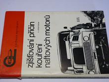 Zjišťování příčin kouření naftových motorů - Stritzko - 1968