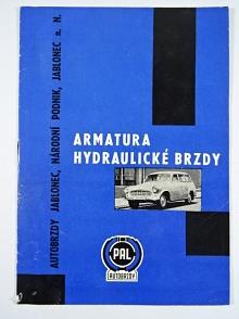 PAL autobrzdy - armatura hydraulické brzdy - 1964