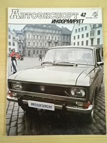 Avtoexport informuje 42 - časopis - 3/1976 - LADA 2121, Moskvič 2140, GAZ 66, Minsk MMVZ, UAZ 469 B ...