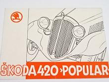 Škoda 420 Popular - prospekt