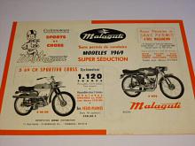 Malaguti - modeles 1969 - prospekt