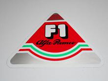Alfa Romeo F 1 - samolepka