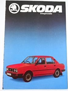 Škoda 105 - 120 - prospekt - 1982 - Semex GmbH