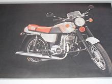 JAWA 350/638-0 - 1988 - prospekt - plakát