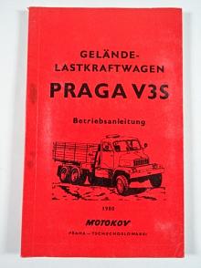 Praga V3S Gelände - Lastkraftwagen - Betriebsanleitung - 1980 - Motokov