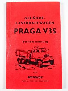 Praga V3S Gelände - Lastkraftwagen - Betriebsanleitung - 1980 - Motokov