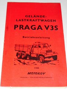 Praga V3S Gelände - Lastkraftwagen - Betriebsanleitung - 1980 - Motokov