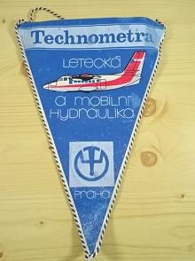 Technometra Praha - letecká a mobilní hydraulika - vlaječka