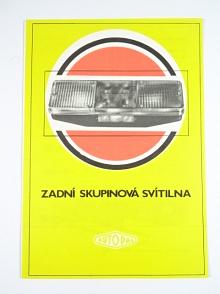 Autopal - zadní skupinová svítilna - Tatra 815 - prospekt