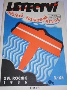 Letectví 4/1936 - měsíční ilustrovaná revue - XVI. ročník