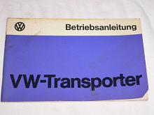 Volkswagen - Betriebsanleitung VW-Transporter - 1975