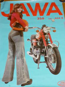 JAWA 350/634-8 - plakát