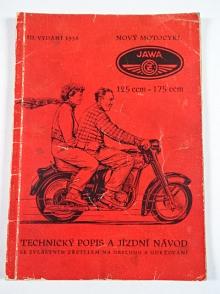JAWA-ČZ 125/355, 175/356 - 1958 - návod k obsluze a udržování