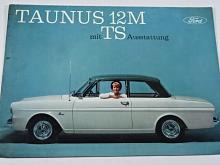 Ford Taunus 12 M mit TS Ausstattung - prospekt