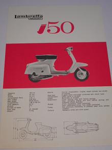 Lambretta i 50 - Innocenti - 1965 - prospekt
