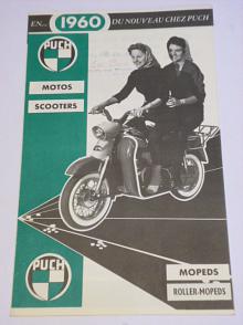 Puch - motos, scooters, mopeds - 1960 - prospekt