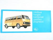 IMV - minibus - furgon - kamionet - gasilec - pogrebni - prospekt - Industrija Motornih Vozil Novo Mesto - Jugoslavija