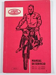 JAWA 250/559/04, 350/360/00 - 1974 - Manual de servicio
