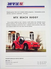 MTX Beach Buggy - prospekt