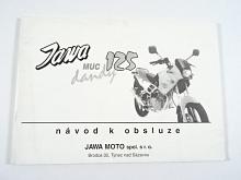 JAWA MUC Dandy 125 - návod k obsluze - 2003