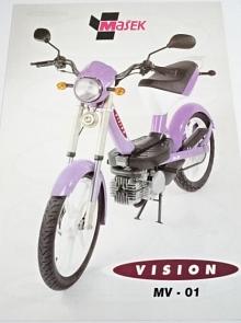Mašek Vision MV-01 - dvoumístný mokik - motor Puch - prospekt