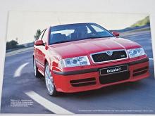 Škoda - 100 let Motorsportu - prospekt - 2001 - Škoda Octavia RS