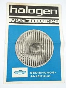 Halogen AKA Electronic - Bedienungsanleitung - 1971