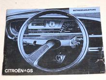 Citroen GS - Betriebsanleitung - 1971