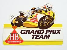 HB international - Grand Prix Team - samolepka