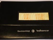 Balkancar - vysokozdvižný vozík - návod k obsluze - 1973