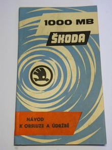 Škoda 1000 MB - návod k obsluze a údržbě
