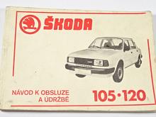 Škoda 105, 120 - návod k obsluze a údržbě - 1983