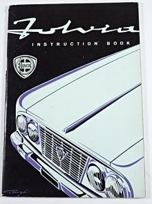 Lancia Fulvia - instruction book - 1963