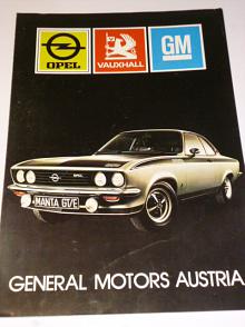 General Motors Austria - Opel, Vauxhall, GM - prospekt