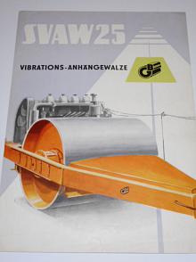 SVAW 25 GB Vibrations - Anhängewalze - prospekt - 1964