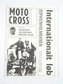Motocross - Internationalt løb - Sophienholmbanen - 31. 8. 1969 - program