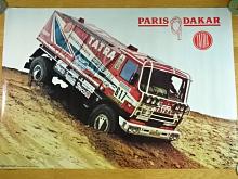 Tatra 815 - Paris - Dakar  - plakát