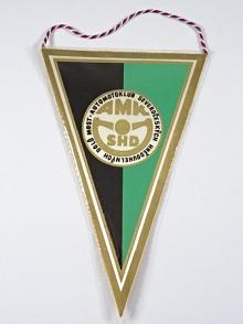 AMK SHD - Automotoklub Severočeských hnědouhelných dolů Most - 1976 - vlaječka