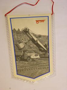 ČSAD Ostrava, nákladní doprava - Tatra 148 - 1984 - vlaječka
