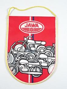 JAWA národní podnik - nositel řádu práce - vlaječka