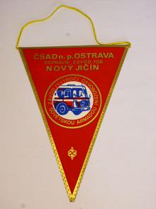 ČSAD Ostrava - dopravní závod 706  Nový Jičín - vlaječka