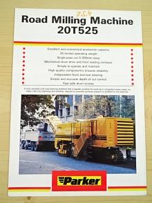 Road Milling Machine 20T525 - Parker - Brown - prospekt - 1989