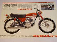 Honda CB-100 - prospekt