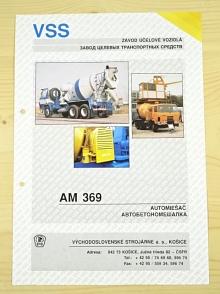 Tatra 815 AM 369 - automiešač - VSS Košice - prospekt