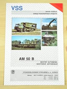 Tatra 815 AM 50 B - mostný automobil - VSS Košice - prospekt