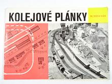 Kolejové plánky pro modeláře - Bedřich Vlček - 1970
