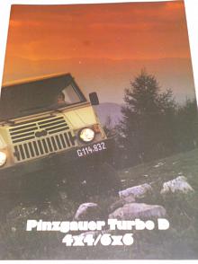 Steyr - Daimler - Puch - Pinzgauer Turbo D 4x4/6x6  prospekt