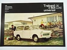 Trabant 601 Universal de luxe - 1966 - prospekt